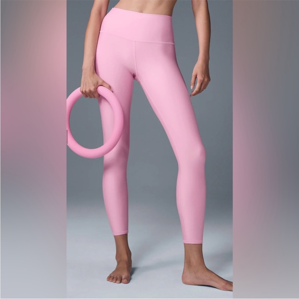 🎀ALO🎀 Sweet Pink 7/8 High Waist Airlift Legging NWT L